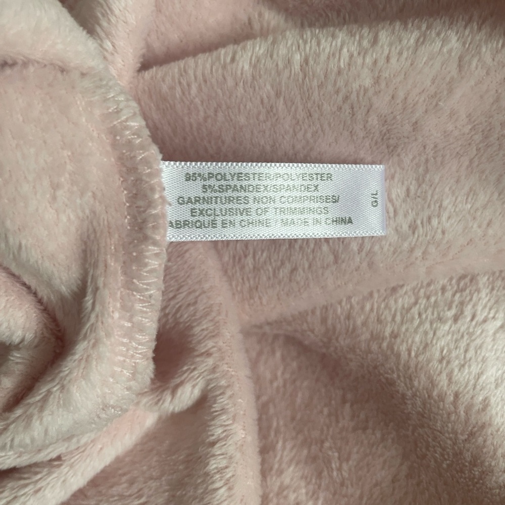 πΈπ€πΈ Baby Pink Ultra Soft Lounge Sweater Size L - Picture 8 of 9